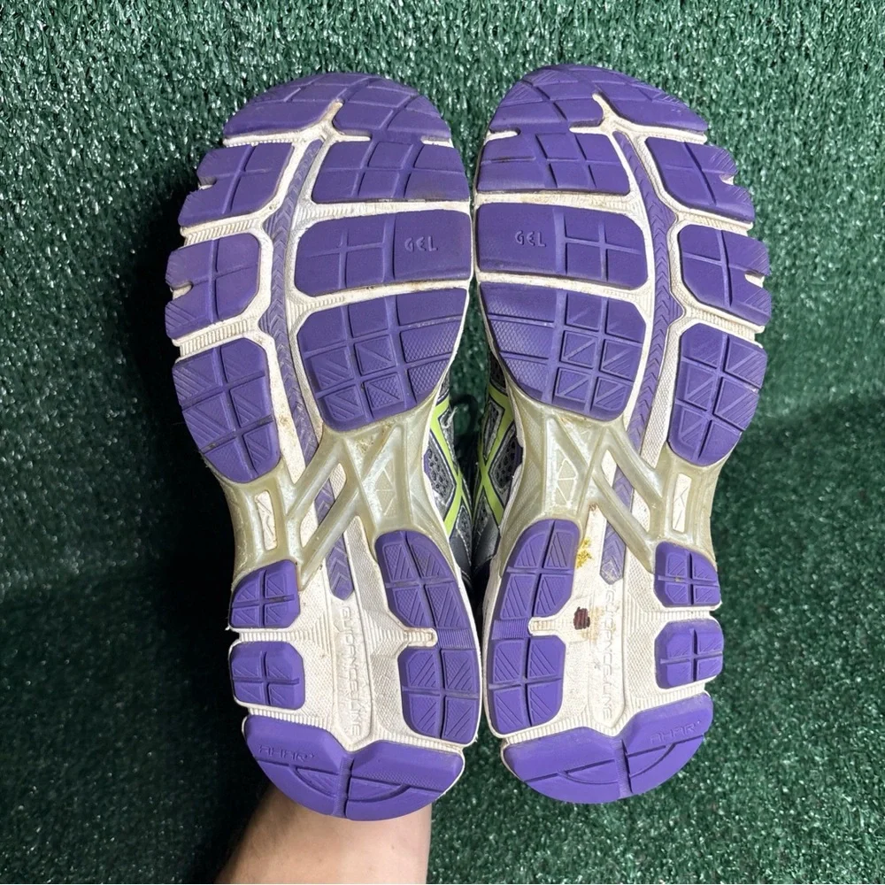 ASICS GEL-Kayano 21 VTG Shoes Womans Size 7.5 Purple Grape Road Running Sneakers - Picture 8 of 12
